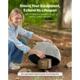 thumbnail image 6 of VEVOR Faux Rock Cover, Outdoor Fake Rock Well Pump Cover, Realistic Natural Texture, Lightweight & Weather-Resistant Polyresin Artificial Boulder for Landscaping Garden Yard Decor, Grey, Small Size, 6 of 9