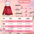 thumbnail image 3 of Jurebecia Moana Dress Girls Princess Costume Ocean Adventure Halloween Birthday Party Fancy Cosplay Outfits with Accessories Child 110 cm 3-4 Years, 3 of 18
