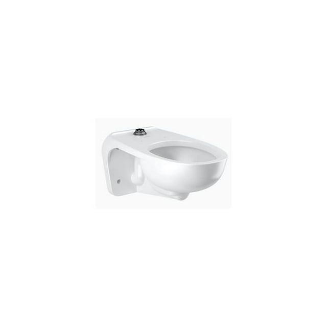 Sloan 2102459 Wall Mounted Toilet Bowl with Top Spud Less Flushometer
