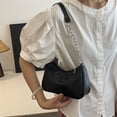 thumbnail image 1 of Bolso bandolera informal de piel suave para mujer, con cadena, para ir al trabajo, pequeño, 1 of 6