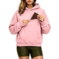 thumbnail image 5 of Bigetiay Snack Hoodie for Women Men, Puppy Kitten Holder Carrier Hoodie, Large Pocket with Kangaroo Pouch Winter Sweatshirt Soft Warm Tops, Size XXXL, 5 of 7