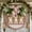 Multicolor, variant on Easter Bunny Wooden Door Hanger with Bow, Rustic Spring Wreath Sign for Indoor & Outdoor Home Decor