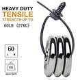 thumbnail image 2 of 160 Pcs Nylon Push Mount Cable Zip Ties Self Locking Wire Strap 5 Sizes, 2 of 10