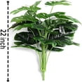thumbnail image 2 of Artificial Monstera Bonsai Potted Plant Large Fake Green Plant For Living Room Decoration, Home Office Indoor Outdoor Decor Ornaments, Realistic Lifelike Leaves With, 2 of 7