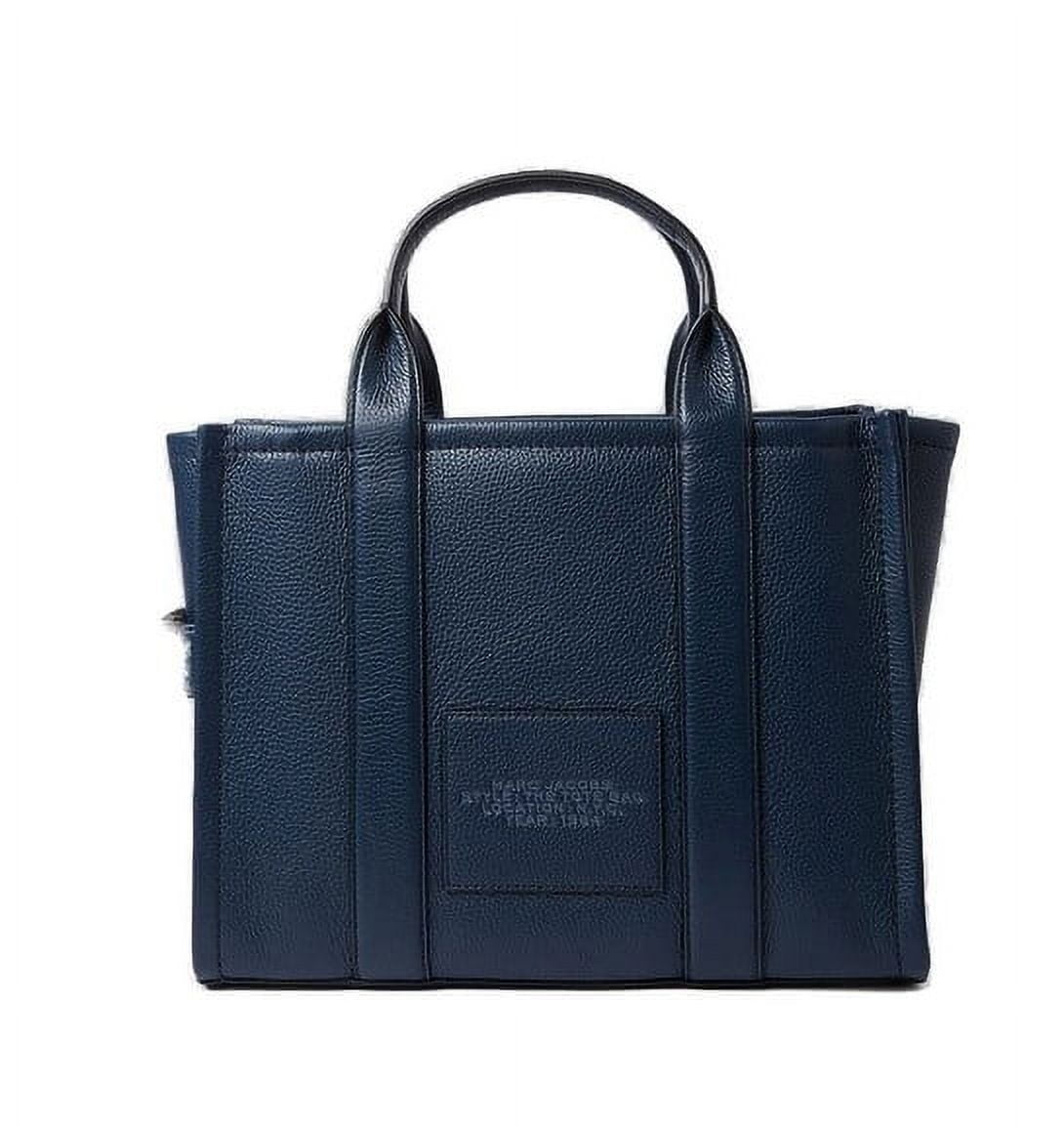 トートバッグ MARC JACOBS Woman Tote bags Black H004L01PF21 001 Marc Jacobs The Small Leather Tote Bag Blue Sea One Size