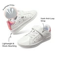 thumbnail image 3 of BURUDANI Girls Boys Tennis Sneakers Casual Walking Kids School Shoes, 3 of 6