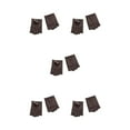 thumbnail image 1 of Dalazy Leather Motorcycle Gloves – And Protection For All Seasons Easy To Fingerless Driving Gloves coffee L 5Set, 1 of 6