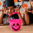 thumbnail image 6 of Halloween Pumpkin Bucket with Glowing Eyes - Trick or Treat Candy Container - Party Favors, Candy Storage Basket for Kids, Halloween Decorations and Home Party Supplies, 6 of 6