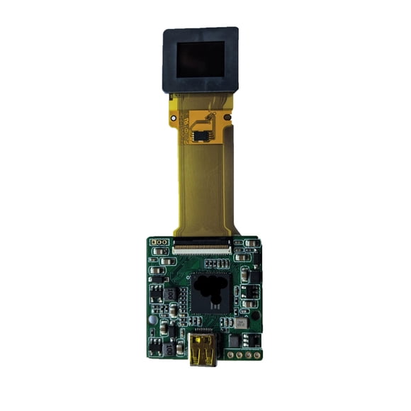 Micro AMOLED 0,5 Po 1024x768 Écran Micro OLED avec Carte HDMI et Lentille Optique pour HDMI