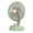 Color:Green, variant on Mini Desk Fan Type C Powered Desktop Fan Powerful Strong Airflow Work Quiet Adjustment Portable Air Circulator
