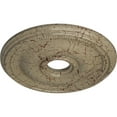 thumbnail image 3 of Ekena Millwork 18 1/8"OD x 3 3/4"ID x 1 1/8"P Bradford Ceiling Medallion (Fits Canopies up to 4 3/8"), Hand-Painted Gobi Desert Crackle, 3 of 6