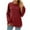 Wine, variant on Oversized Sweatshirt for Women Long Sleeve Crewneck Casual Loose Side Split Pullover Tops Fall Trendy Clothes(Wine,M)