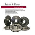 thumbnail image 3 of CDK112917001D Front and Rear Drilled Rotors and Ceramic Pads and Hardware Set Kits, 3 of 9