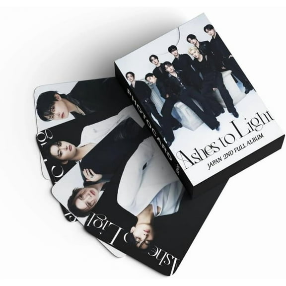ATEEZ Ashes to Light Japan 2nd Full Album Lomo Card Set - 55pcs Photocards for ATINY