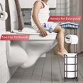 thumbnail image 2 of Free Standing Toilet Paper Roll Dispenser- Bronze, 2 of 5