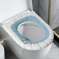 thumbnail image 5 of Household Toilet Seat Cover, Thickened with Handle for Winter, Washable, High Elasticity, Soft and Comfortable, Easy to Install for Round and Rectangular Seats, 5 of 5