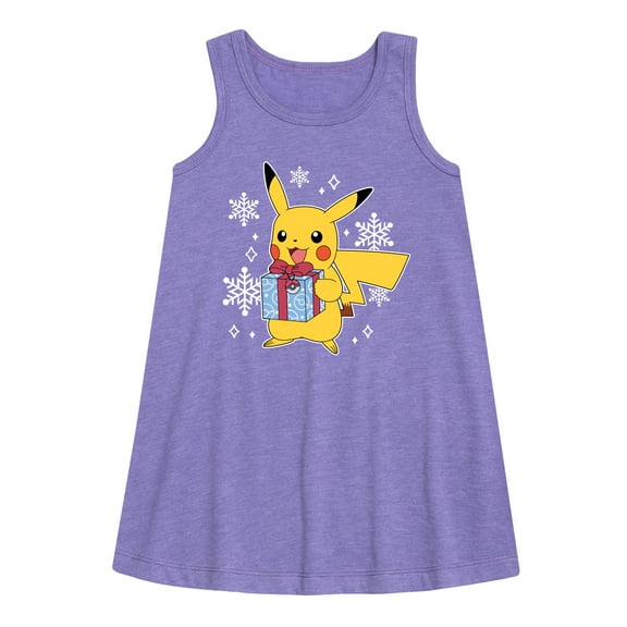 Pokémon - Pika Presents - Youth Girls A-line Dress