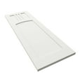 thumbnail image 6 of Ekena Millwork 18"W x 27"H True Fit PVC San Miguel Mission Style Fixed Mount Shutters, Unfinished (Per Pair - Hardware Not Included), 6 of 9