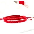 thumbnail image 3 of Shiyou-bracelets à Ficelles Rouges Cadeaux pour Couples Petit Ami et Petite Amie Bracelets Faits à la Main Ficelle Rouge du Destin Protection Kabbale Porte-Bonheur Bracelets Assortis Simples pour Amoureux Femmes Hommes, 3 of 4