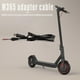 thumbnail image 3 of adaptador Cable de línea de carga para patinete eléctrico adaptador portátil negro de seguridad para M365 Hugtrwg Para estrenar, 3 of 9