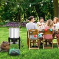 thumbnail image 6 of EastVita 100Qt Outdoor Cooking Shrimp and Crab Boiler Set 110000 BTU Propane Jet Burner (Electronic Ignition), 6 of 8