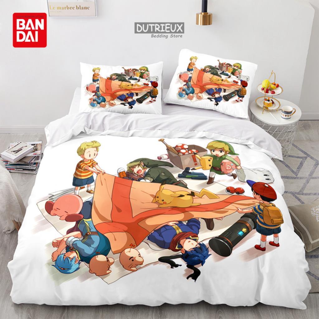 Couverture Douillette Pokemon Go Avec Pikachu - 160x200 Cm, 100% Polyester, Oeko-Tex