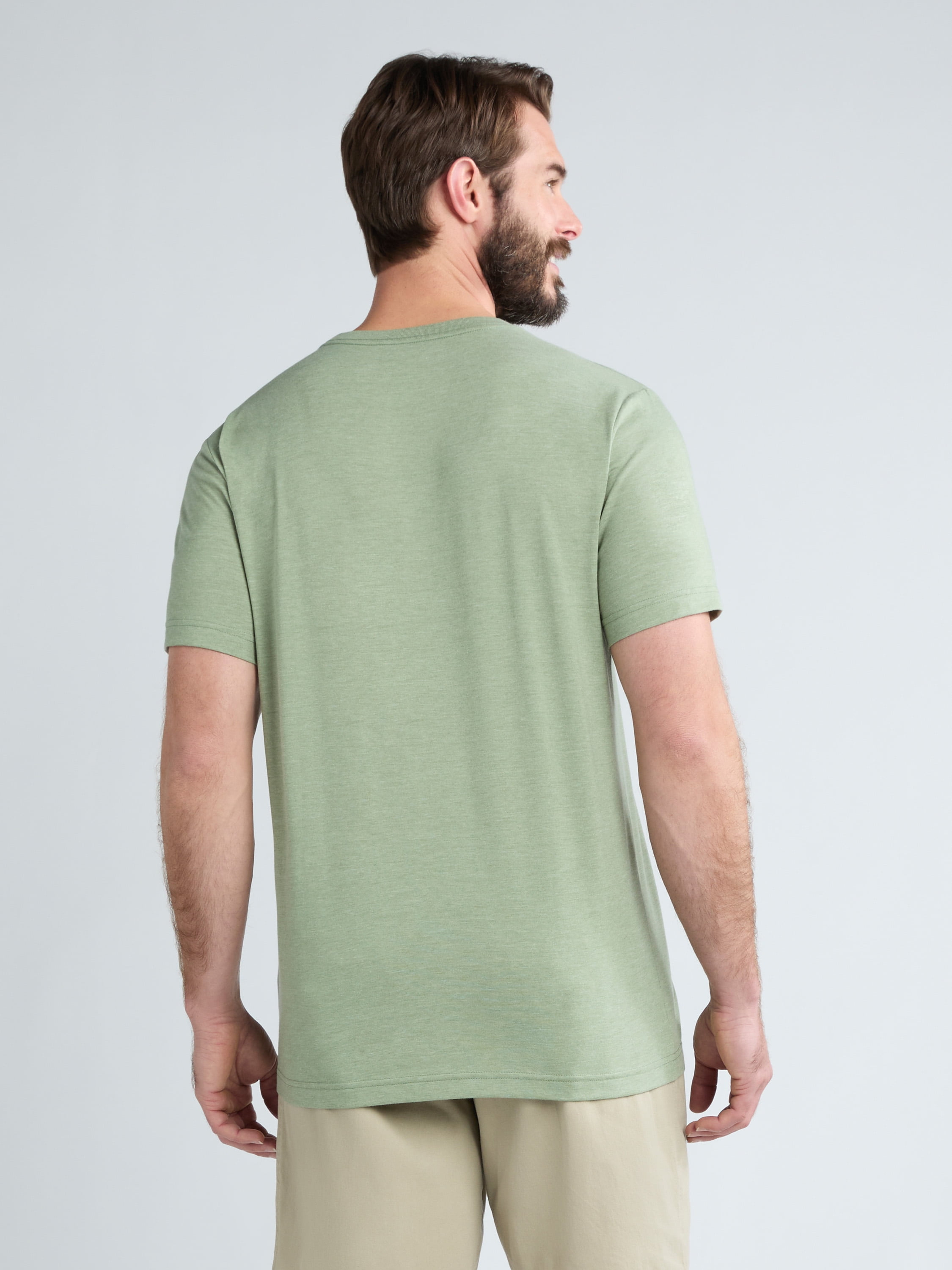 George Men's & Big Men's 3-Pack Crewneck Tee with Short