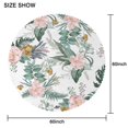 thumbnail image 2 of Round Tablecloth Spring Summer flower Table Cover 60 x 60 Inch Round for Dinner Party Picnic, 2 of 5