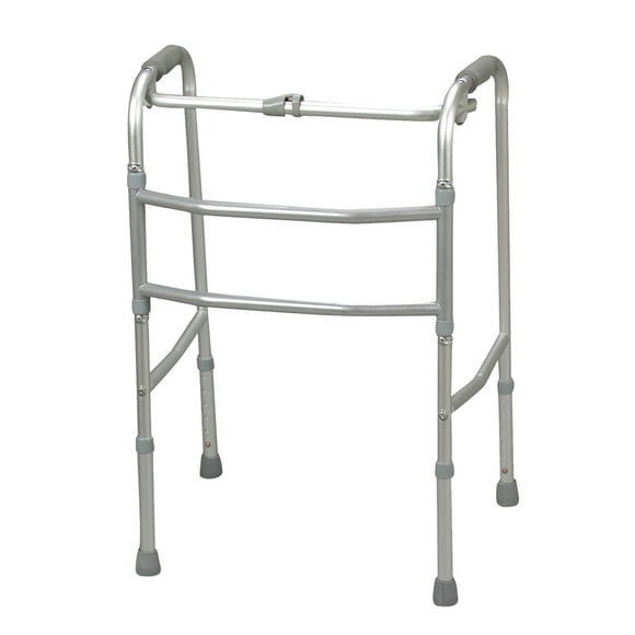 Andadera Caminadora Mobicare ECF04S de Aluminio Plegable y Ligera plata