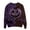 C, variant on Hello Pumpkin Sweatshirt, for Women Patchwork Pumpkin Face Print Casual Sweatshirt Casual Fit for Everyday Wear Crew Neck Long Sleeved