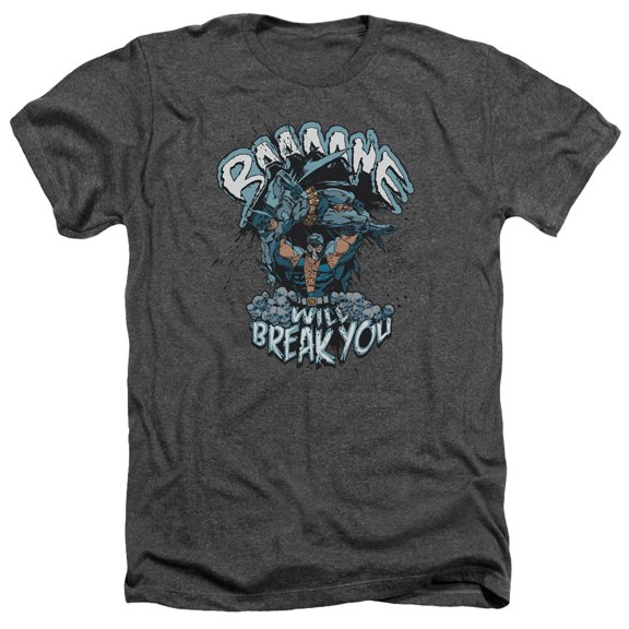 Batman - Bane Will Break You - Heather Short Sleeve Shirt - XX-Large