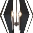 thumbnail image 5 of Westinghouse 6367700 Coltin 6 Light 16" Wide Taper Candle Chandelier - Matte Black / Dark, 5 of 5