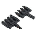 thumbnail image 2 of Accesorios solares, 1 par de conectores de rama solar para panel solar, conector de rama solar, funcionalidad de alta precisión, 2 of 8