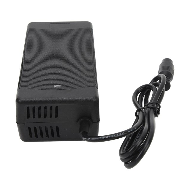 Cargador De Bicicleta Eléctrica, 54.6V 2.5A Reemplazo De Cargador Rápido Con Conector Estándar De 3PRONG GX16 Para Bicicleta Eléctrica