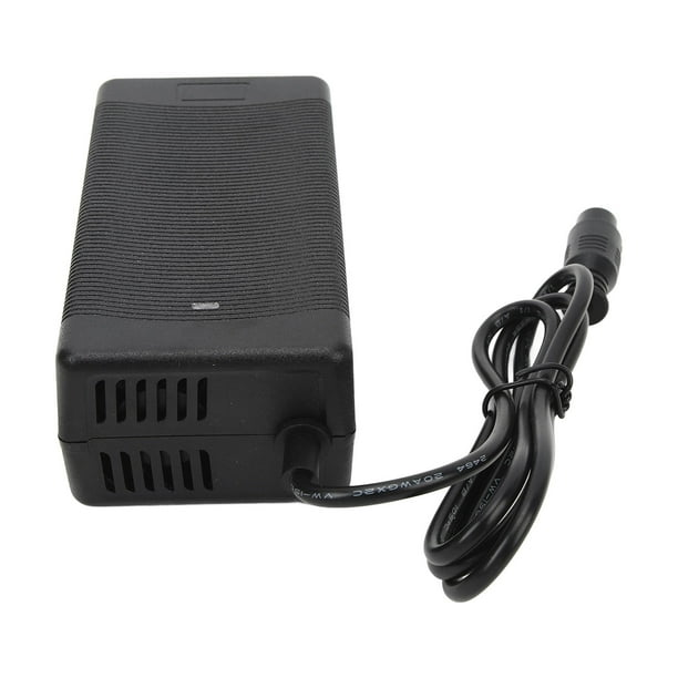 Cargador De Bicicleta Eléctrica, 54.6V 2.5A Reemplazo De Cargador Rápido Con Conector Estándar De 3PRONG GX16 Para Bicicleta Eléctrica