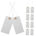 thumbnail image 6 of Worgeous 100PCS Blank Label Tags with Wire Versatile Paper Tags for Clothing Shoes Bags, 6 of 8