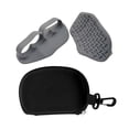 thumbnail image 3 of Agarres de levantamiento de pesas, empuñaduras, agarres de manos, empuñaduras ergonómicas de gimnasia, guantes de entrenamiento para ejercicio de Gris, 3 of 8