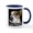 White/Navy Inside, variant on CafePress - JRT Your Point? Mug - 11 oz Ceramic Mug - Novelty Coffee Tea Cup