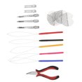 thumbnail image 4 of Extensión de cabello con abrazaderas Herramientas shamjiam Set de alicates para extensiones de cabello, 4 of 6