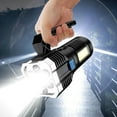 thumbnail image 2 of Seven Lights In One Brightest Outdoor Flashlight 1000 Lumens LED Flashlight 7pcs LED Light Rechargeable Powerful Torch Long Throw Up To 100-300 Meters, 2025 Room Decorations, 2 of 9
