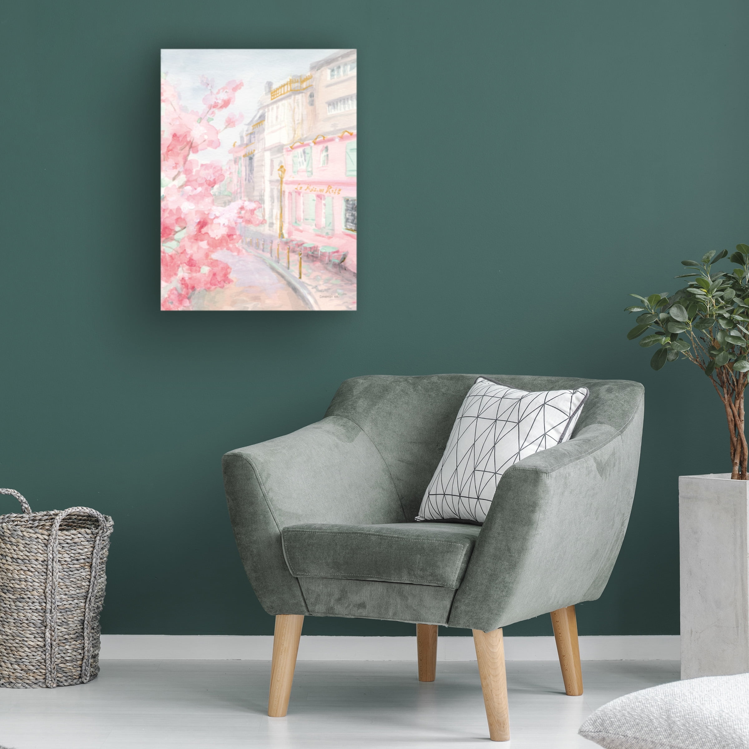 Danhui Nai 'Pastel Paris II' Canvas Art