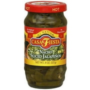 Casa Fiesta Nacho Sliced Jalapenos, 8 Oz