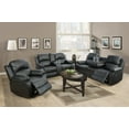 thumbnail image 5 of Ainehome Reclining Living Room Sofa Set-3 Seat Sofa, Black, 5 of 5