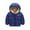 Dark Blue, variant on Boys Coat Boys Winter Coat Hooded Padded Jacket Outerwear for Toddler Kids Winter Seasons