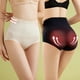 thumbnail image 3 of Ropa interior de verano para mujer, ligera, de cintura media, ajustada, sin costuras, suave, triangular, color negro, XXL, 3 of 5