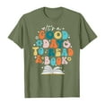 thumbnail image 5 of Tittly T Shirts for Women Graphic Tees It's A Good Day To Read A Book World Book Day 2025 Costume T Shirt Tshirts Shirts Tops for Women Trendy Mint Green 3XL, 5 of 5