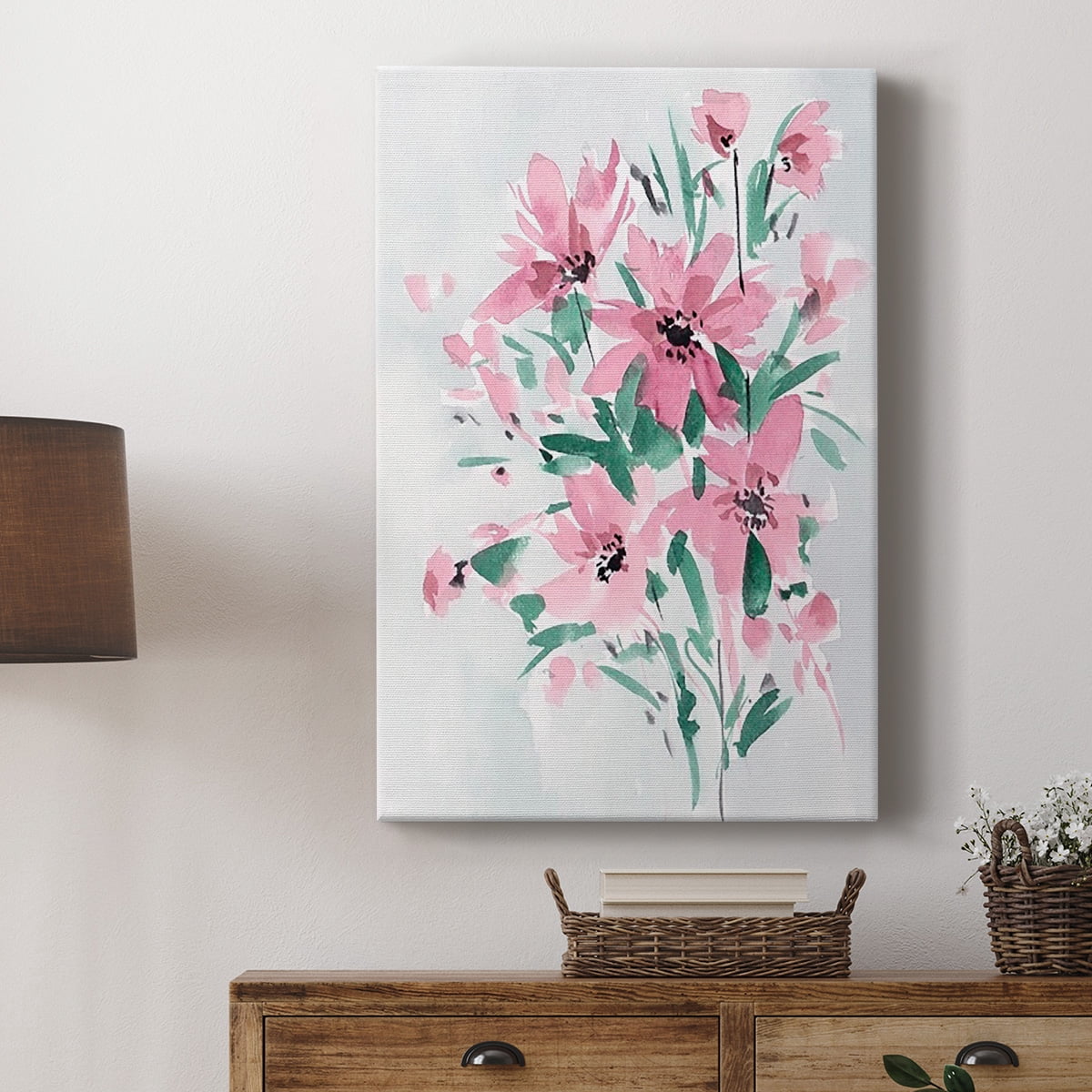 Posy Blooms III Premium Gallery Wrapped Canvas - Ready to Hang