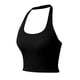 thumbnail image 4 of Camisetas sin mangas para mujer con sujetador incorporado, diseño con tirantes en el cuello, tejido transpirable, camisola informal de verano para interior y exterior., 4 of 5