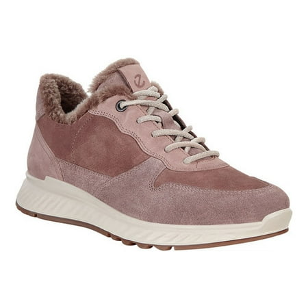 Ecco Womens St 1 Suede Low Top Lace Up Walking