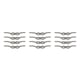 thumbnail image 2 of Speravity Abrazadera de cuerda de amarre para barcos, ganchos de asta de bandera de acero inoxidable 316, herrajes de lona extraíbles, cuerda de Type2 NO2, 2 of 6